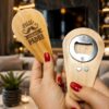 DESTAPADOR PERSONALIZADO | Destapador de Madera Magnético y Personalizado